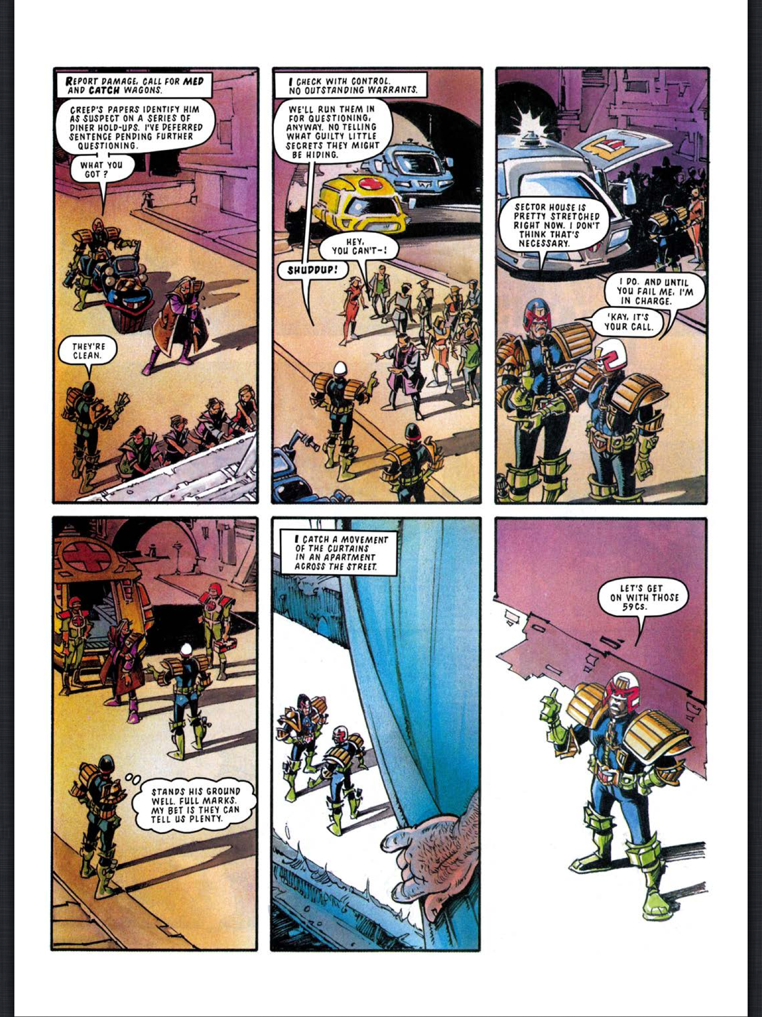 Read online Judge Dredd: The Complete Case Files comic -  Issue # TPB 20 - 261