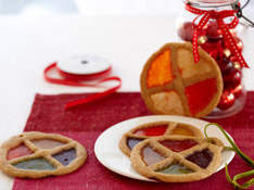 How to make Stained Glass Cookie Ornaments.