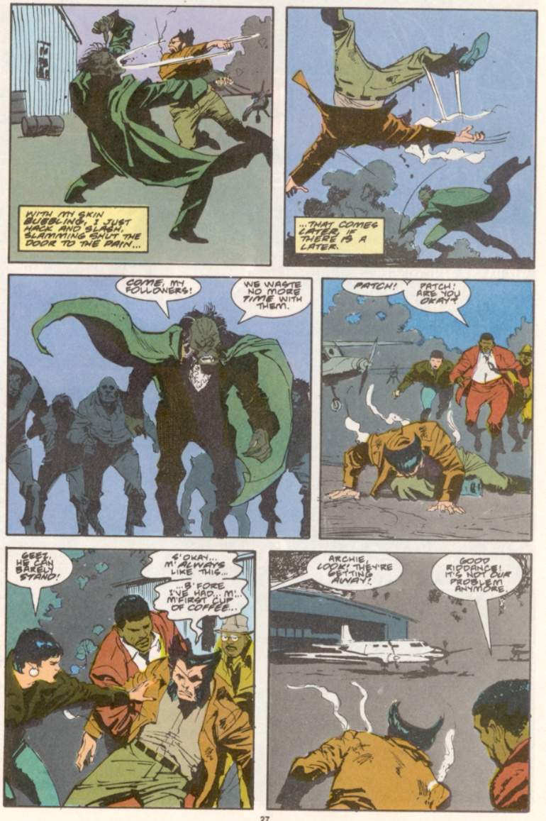 Read online Wolverine (1988) comic -  Issue #13 - 21