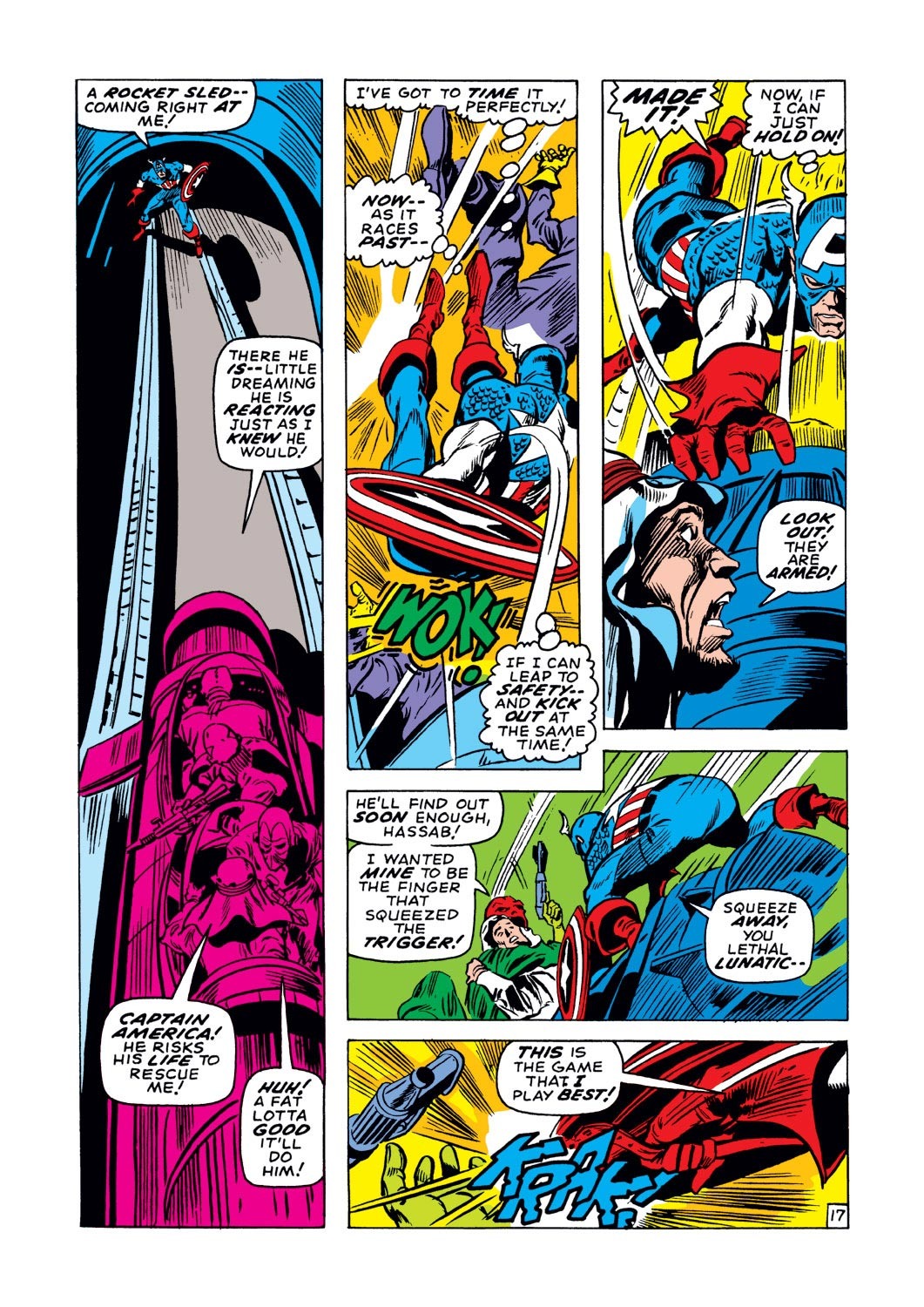 Read online Captain America (1968) comic - Issue #129 - 17