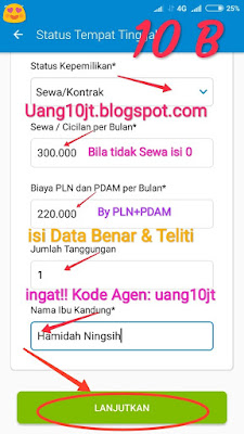 Pinjaman Tunaiku Kode Agen uang10jt Pinjaman uang Makassar