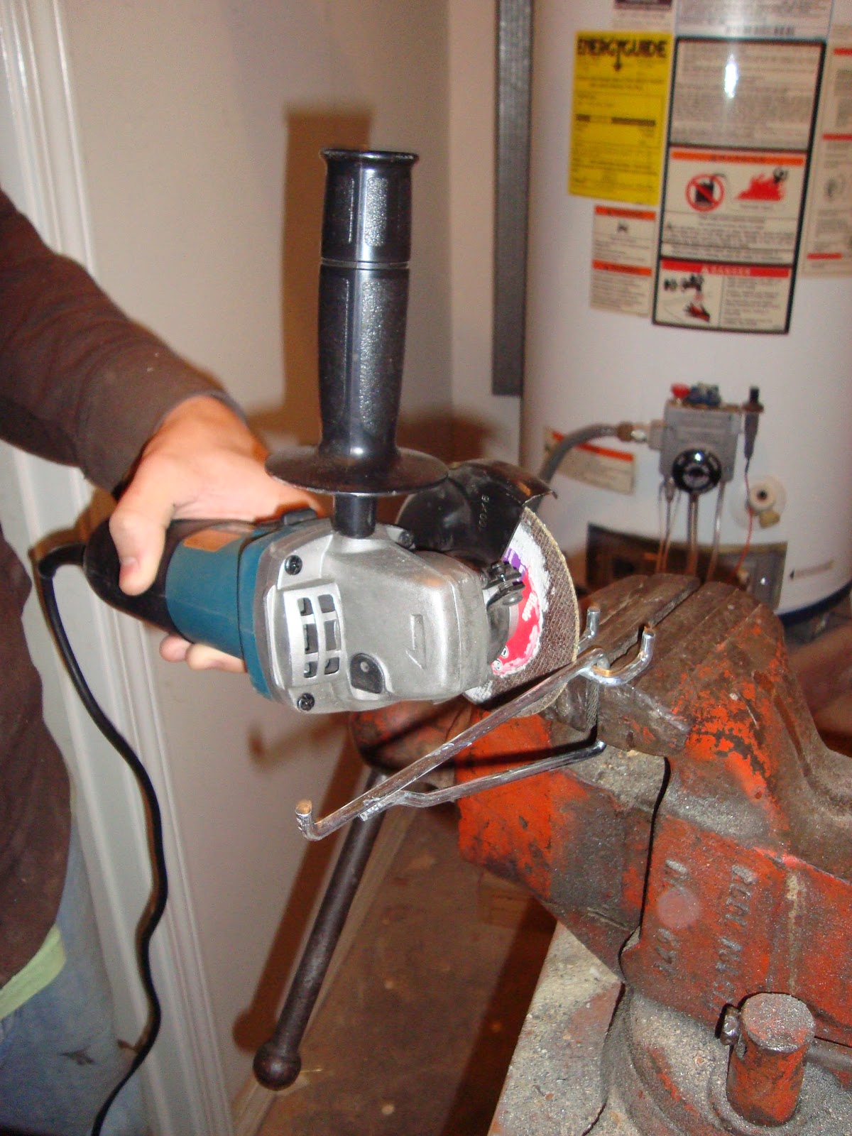 Brotherwood Weekend Quickie Project Sandpaper Hole Punch, or....Newly