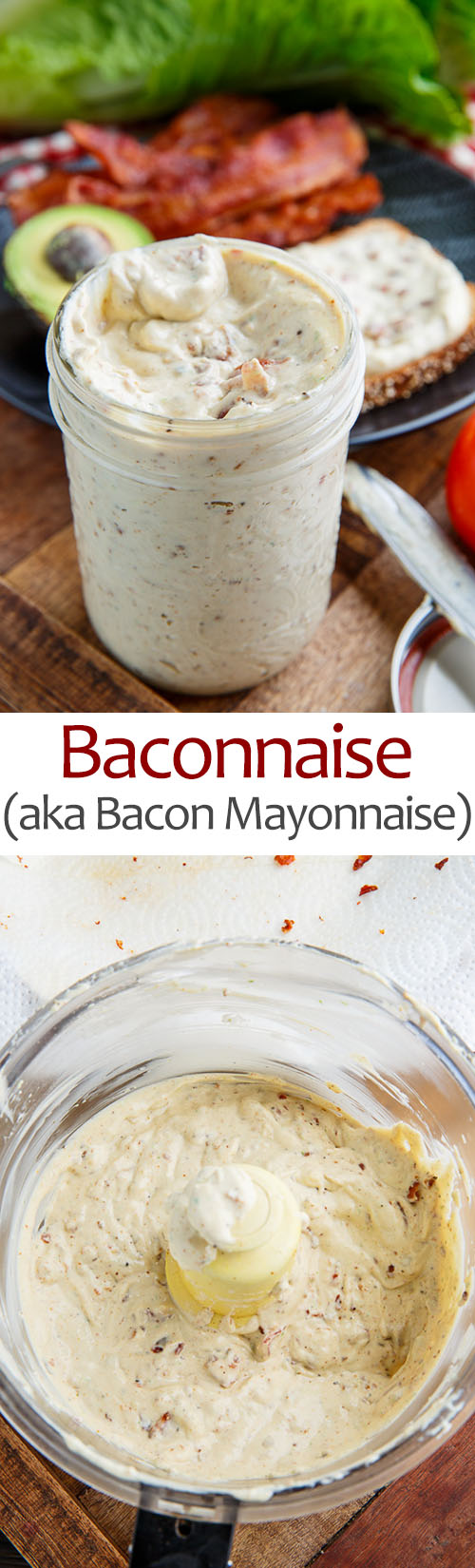 Baconnaise (aka Bacon Mayonnaise)