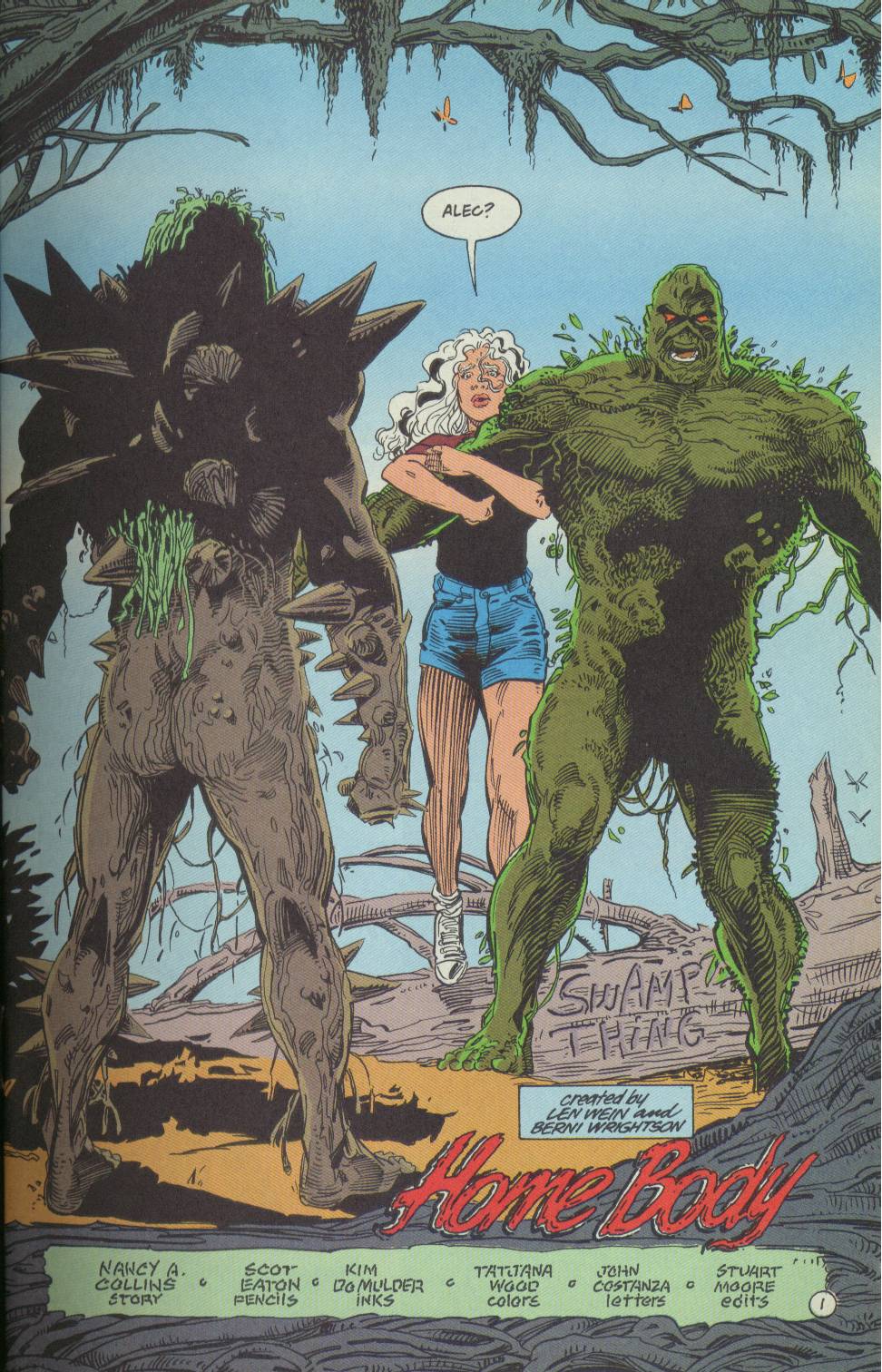 Read online Swamp Thing (1982) comic -  Issue #132 - 2