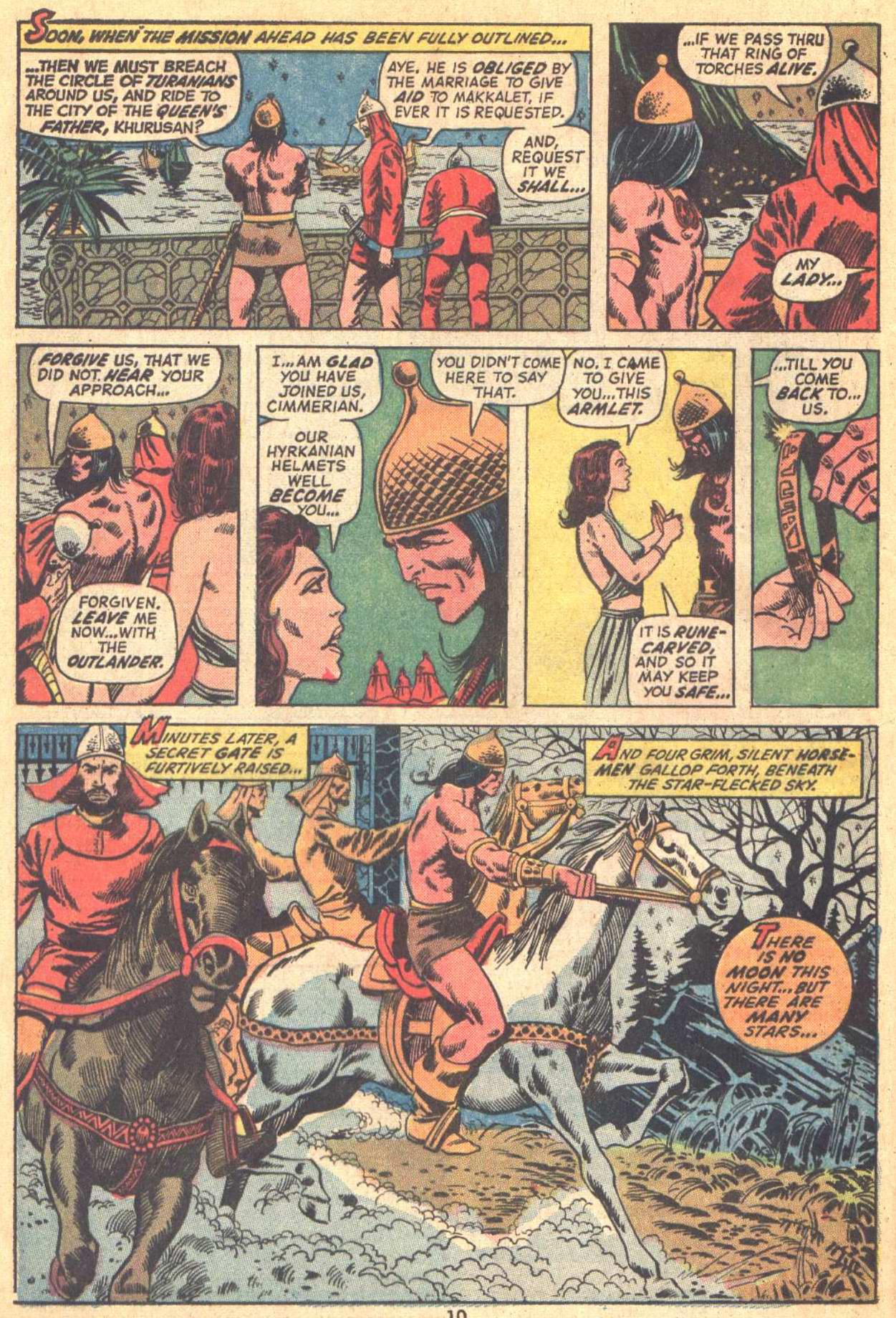 Read online Conan the Barbarian (1970) comic -  Issue #21 - 8