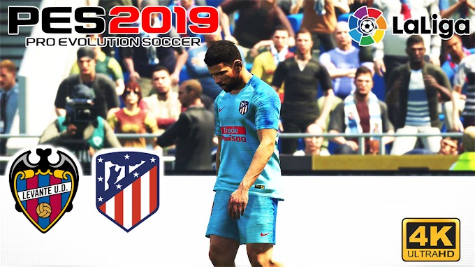 PES 2019 | Levante vs Atletico Madrid | Spain LaLiga Santander | PC GamePlaySSS