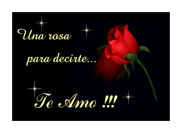 Una rosa para decirte "TE AMO" ♥  !!
