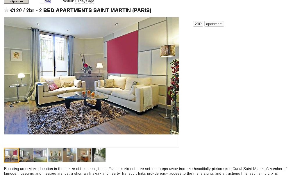 Craigslist Paris Apartments Craigslist Paris Apartments