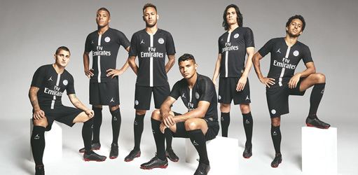 Jordan X Paris Saint-Germain (PSG) 2018/19 Kit - Dream League Soccer Kits