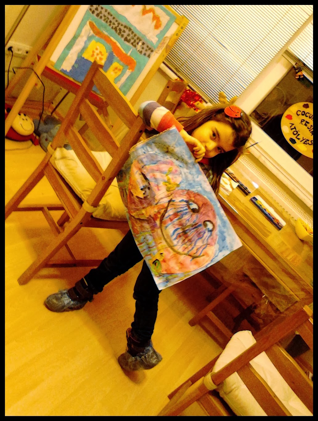 ÇOCUKLARLA RESİM ATÖLYESİ: RÜYA İLE...