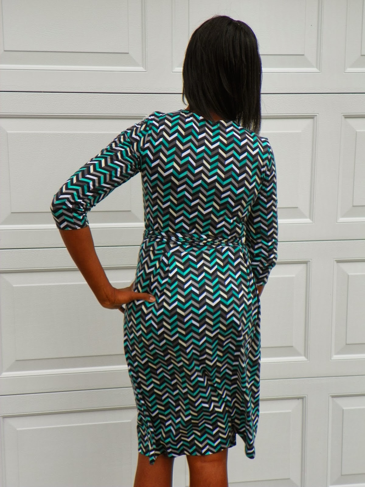 Ten Thousand Hours of Sewing ...: Butterick 5454- The ZigZag Wrap Dress