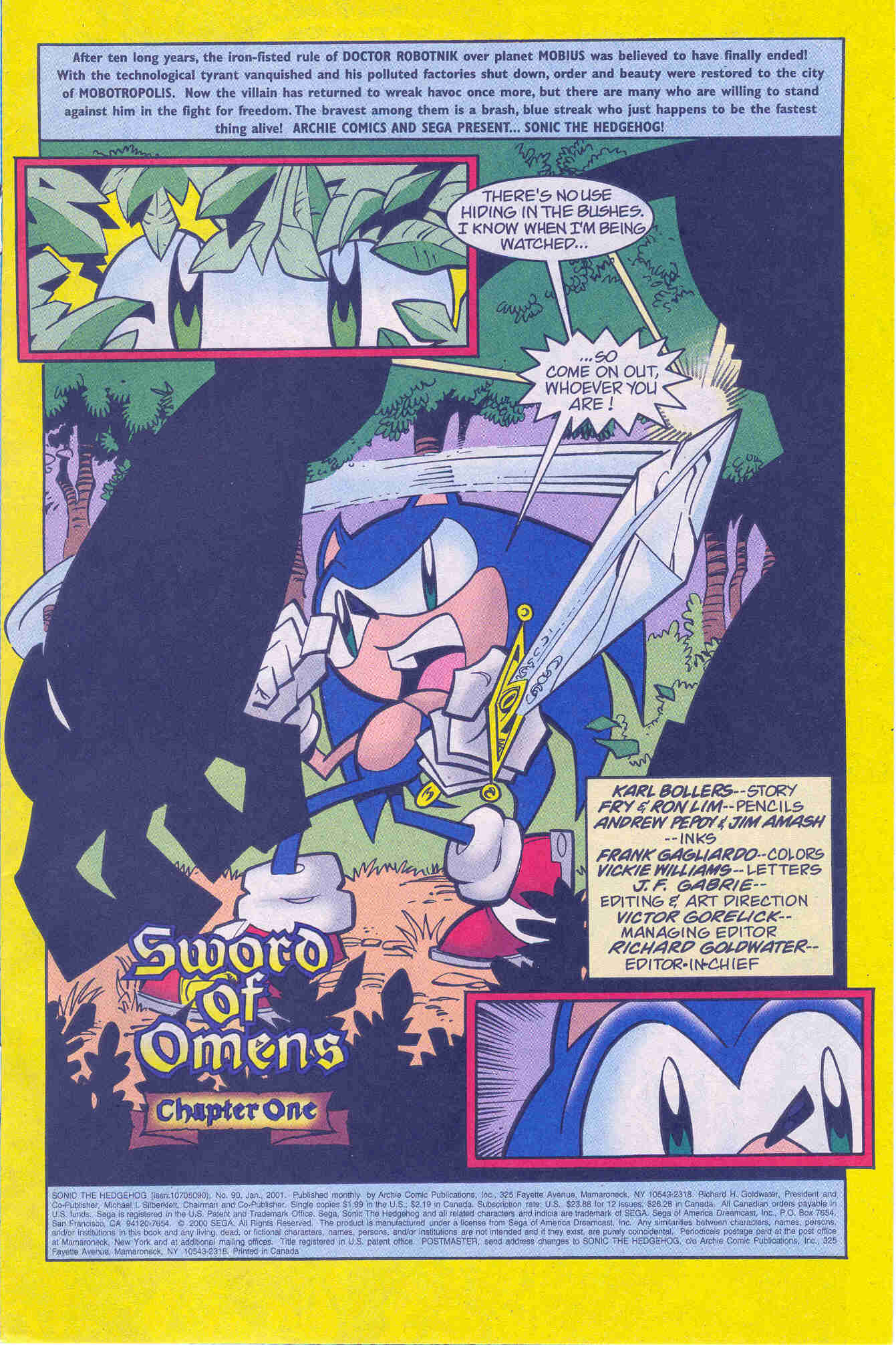 Sonic The Hedgehog (1993) issue 90 - Page 2