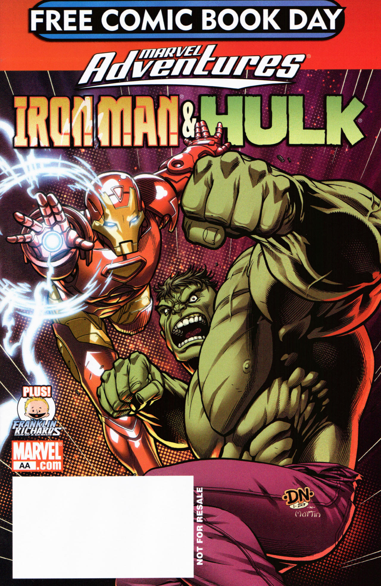 Read online Marvel Adventures: Iron Man and Hulk comic -  Issue # Full - 1