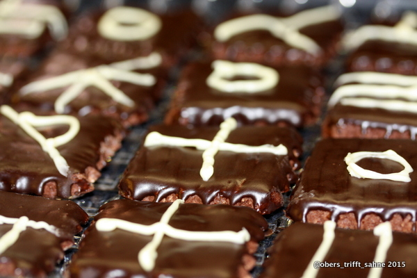 Neue Weihnachtsplätzchen 2015: Schokolade-Kokos