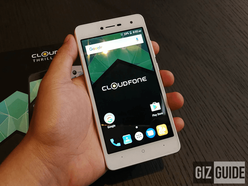Cloudfone Thrill Boost 2 With Nougat OS Announced Is Priced At PHP 2699