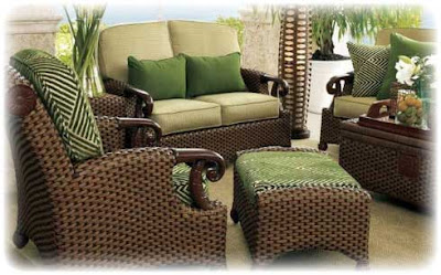 Outdoor Wicker Patio Furniture on Outdoor Patio Furniture Sets That Match In Your Home    Bush