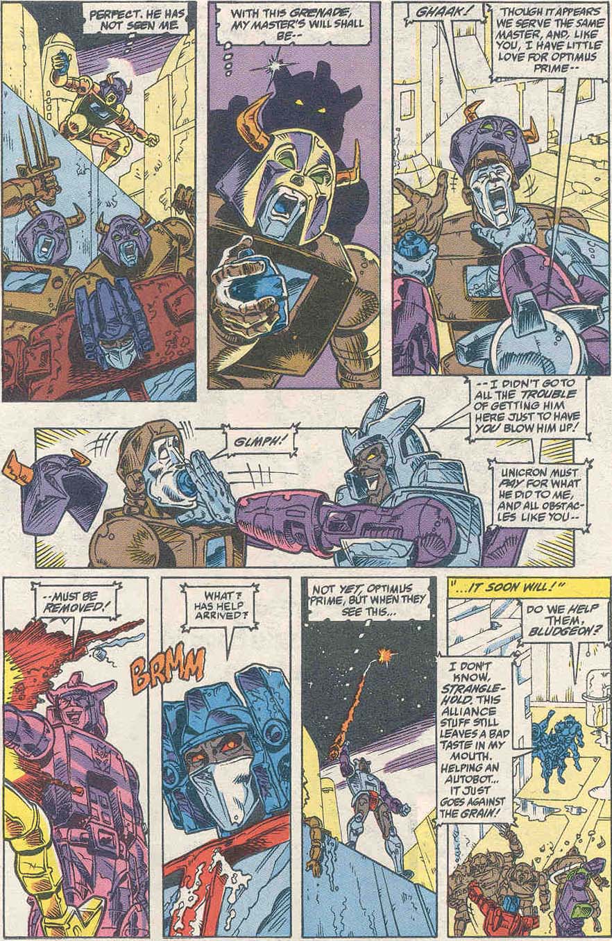 Read online The Transformers (1984) comic -  Issue #74 - 16