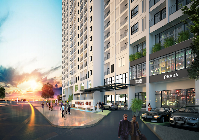 Phối cảnh chung cư Anland Nam Cường Phối cảnh chung cư Anland Nam Cường