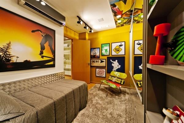 decoração quarto masculino