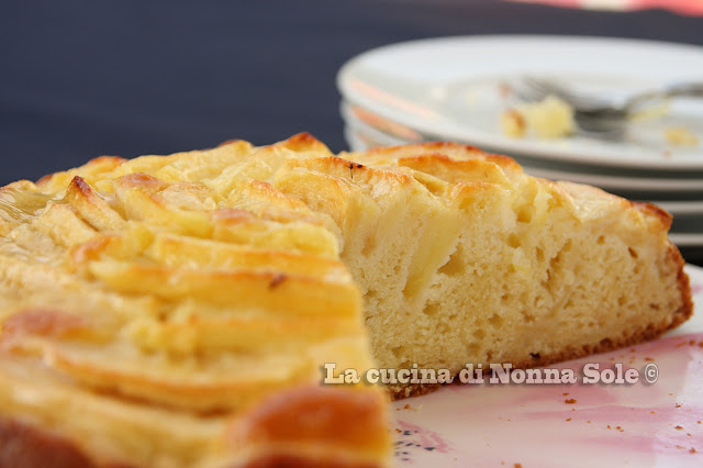 torta mele e mascarpone