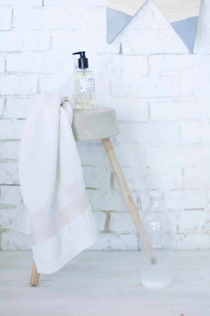 Banqueta cemento diy Banqueta cemento diy