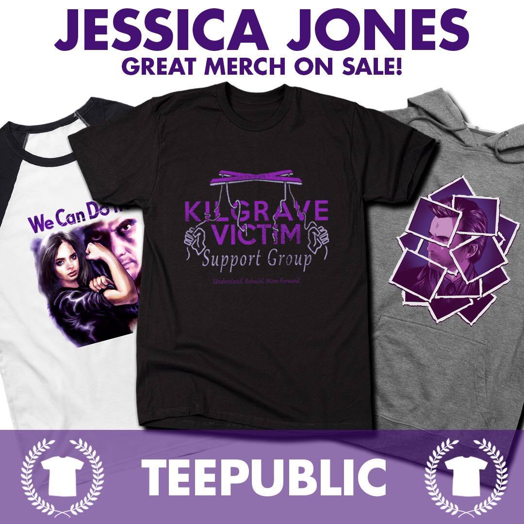 Massive Savings On Jessica Jones At Teepublic Until Sunday
