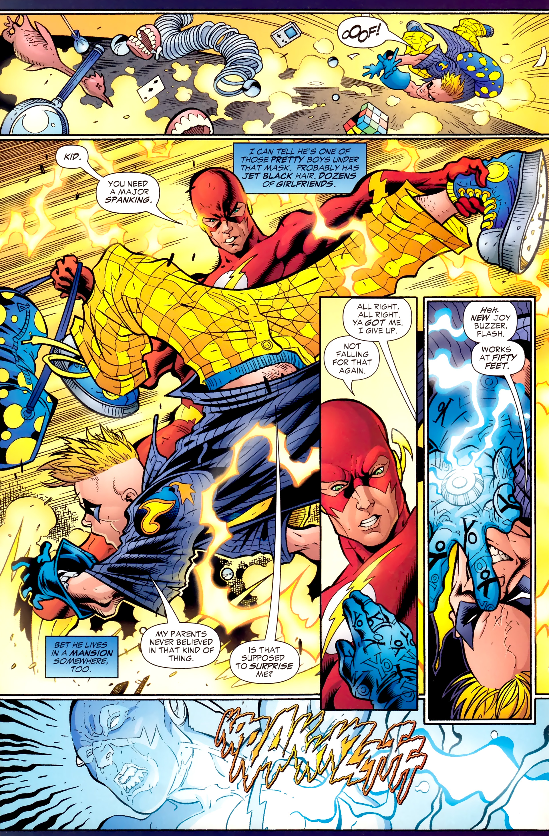 The Flash (1987) issue Extra 1/2 - Rogue War Prologue: Tricksters - Page 5