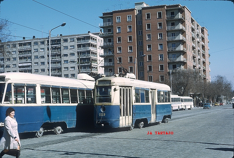 Madrid, Transportes Urbanos Tranvías EMT. Línea 70 (2).