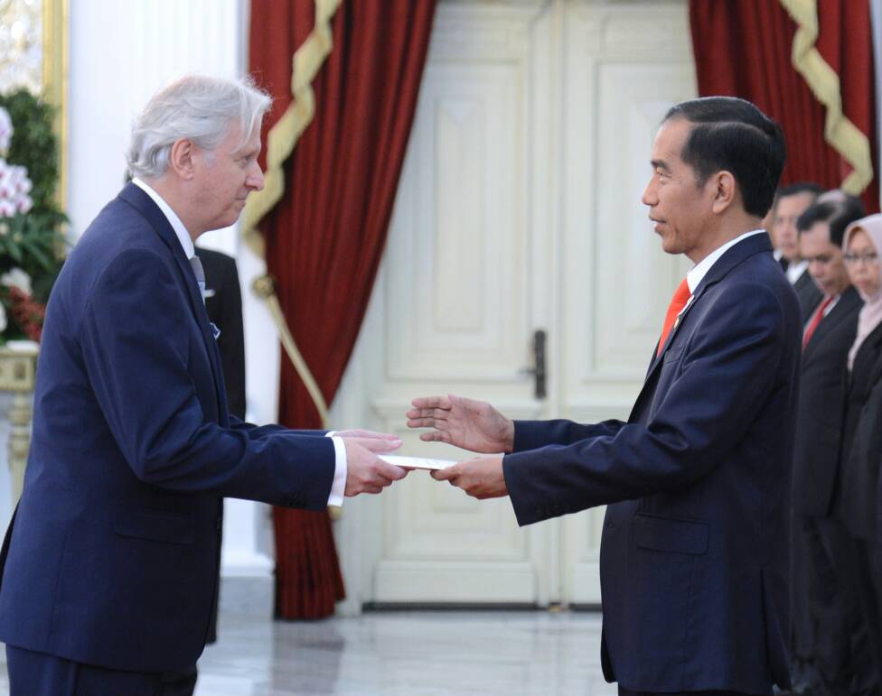 Foto: Presiden Jokowi Terima 5 Duta Besar Baru Negara