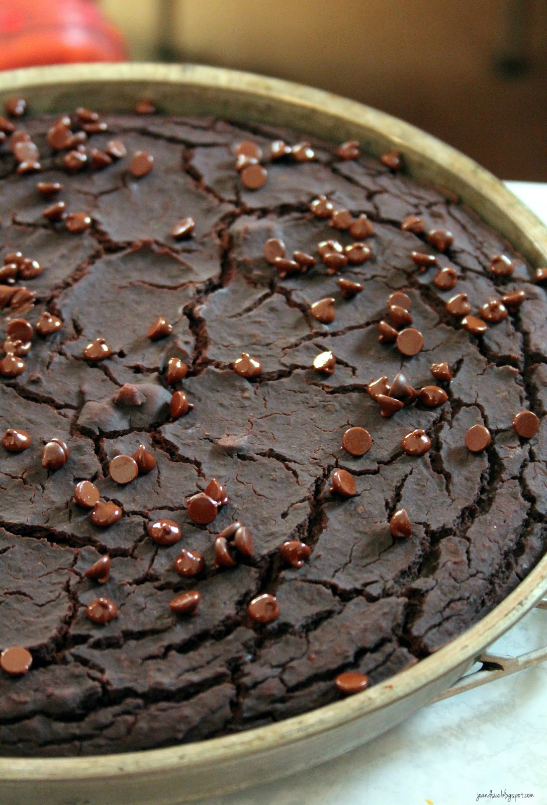 Jo and Sue Fudgy Chocolate Cake (Gluten Free)