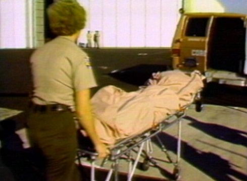 El cuerpo sin vida de Natalie Wood.