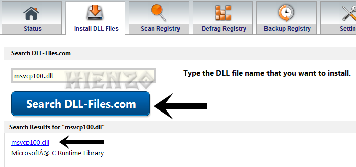 Search DLL Files