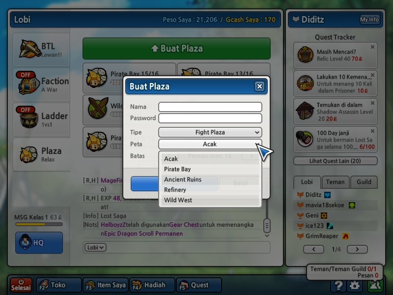 Tips And Trick...: Tips And Trick Lost Saga Untuk Hunting Relic