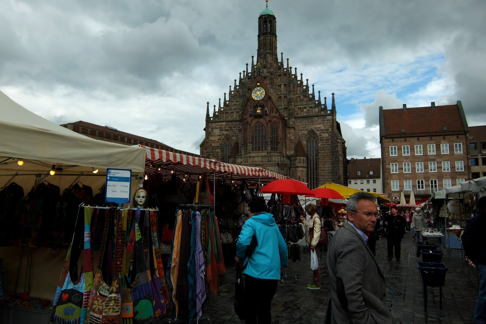 a facetious guide to Germany: the Castle and the old town festival of