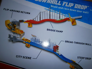 hot wheel wall track downhill flip drop expansion