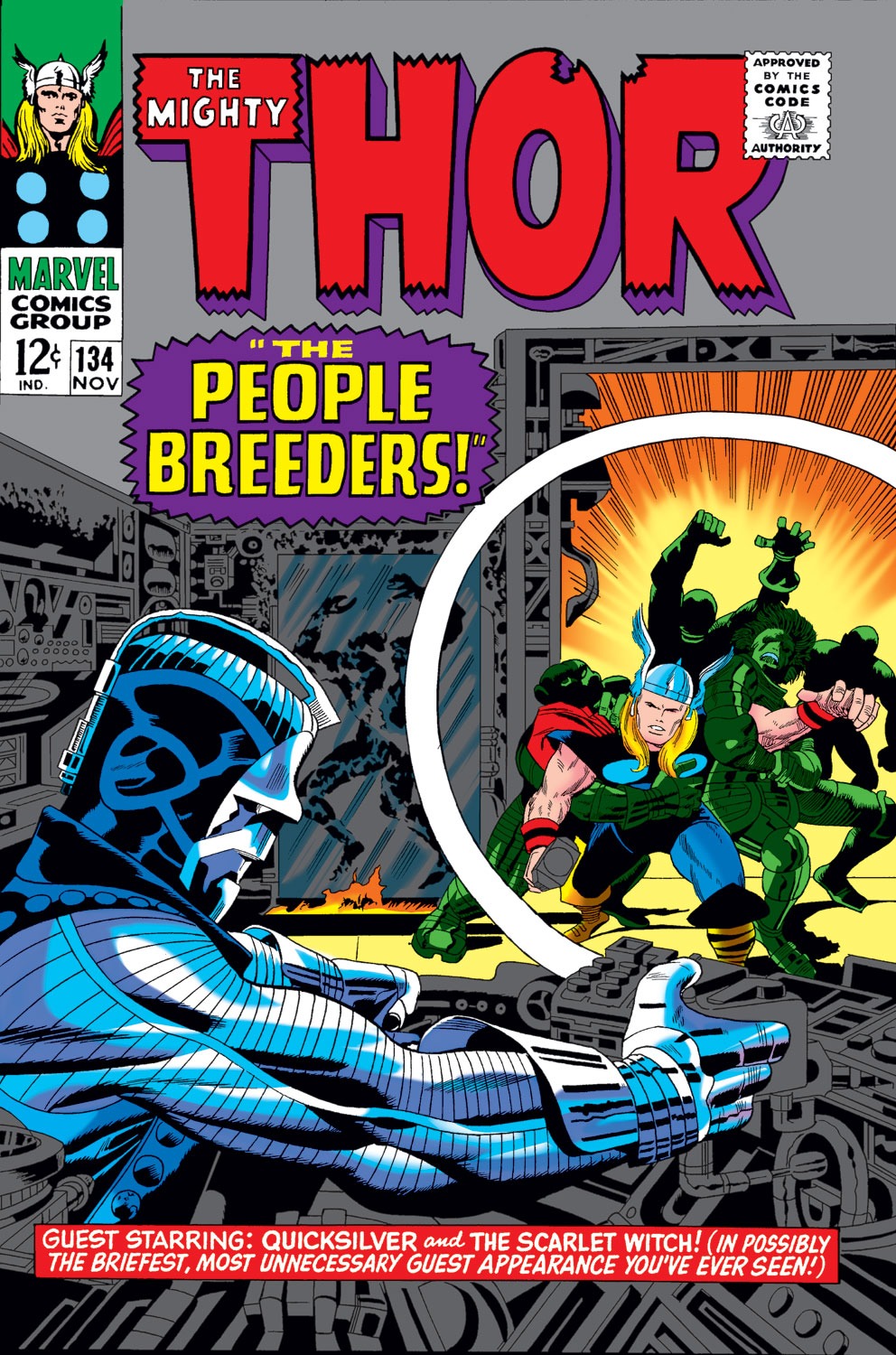 Read online Thor (1966) comic -  Issue #134 - 1