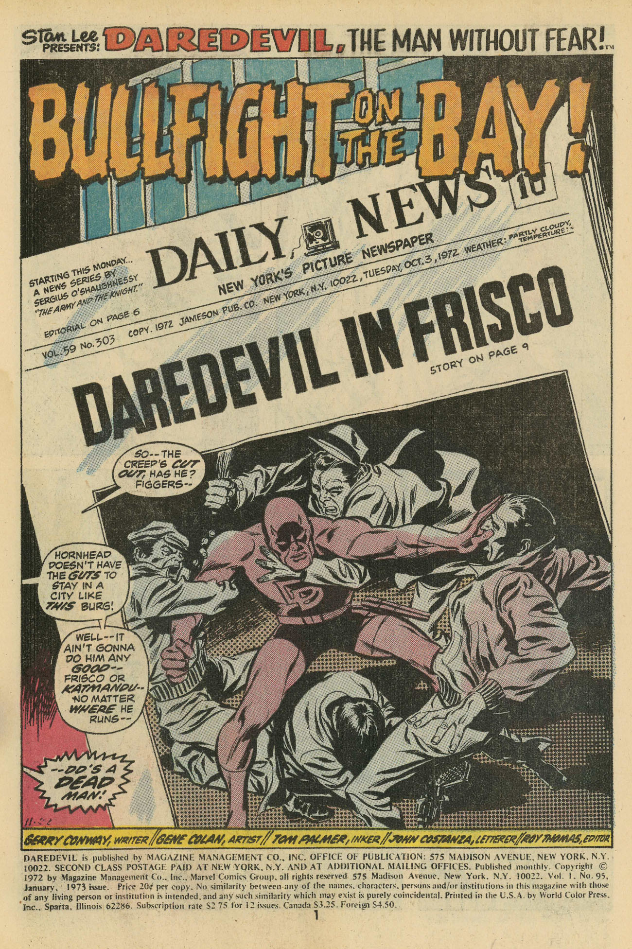 Read online Daredevil (1964) comic -  Issue #95 - 4