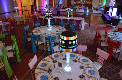 Custom Bat Mitzvah Lampshade