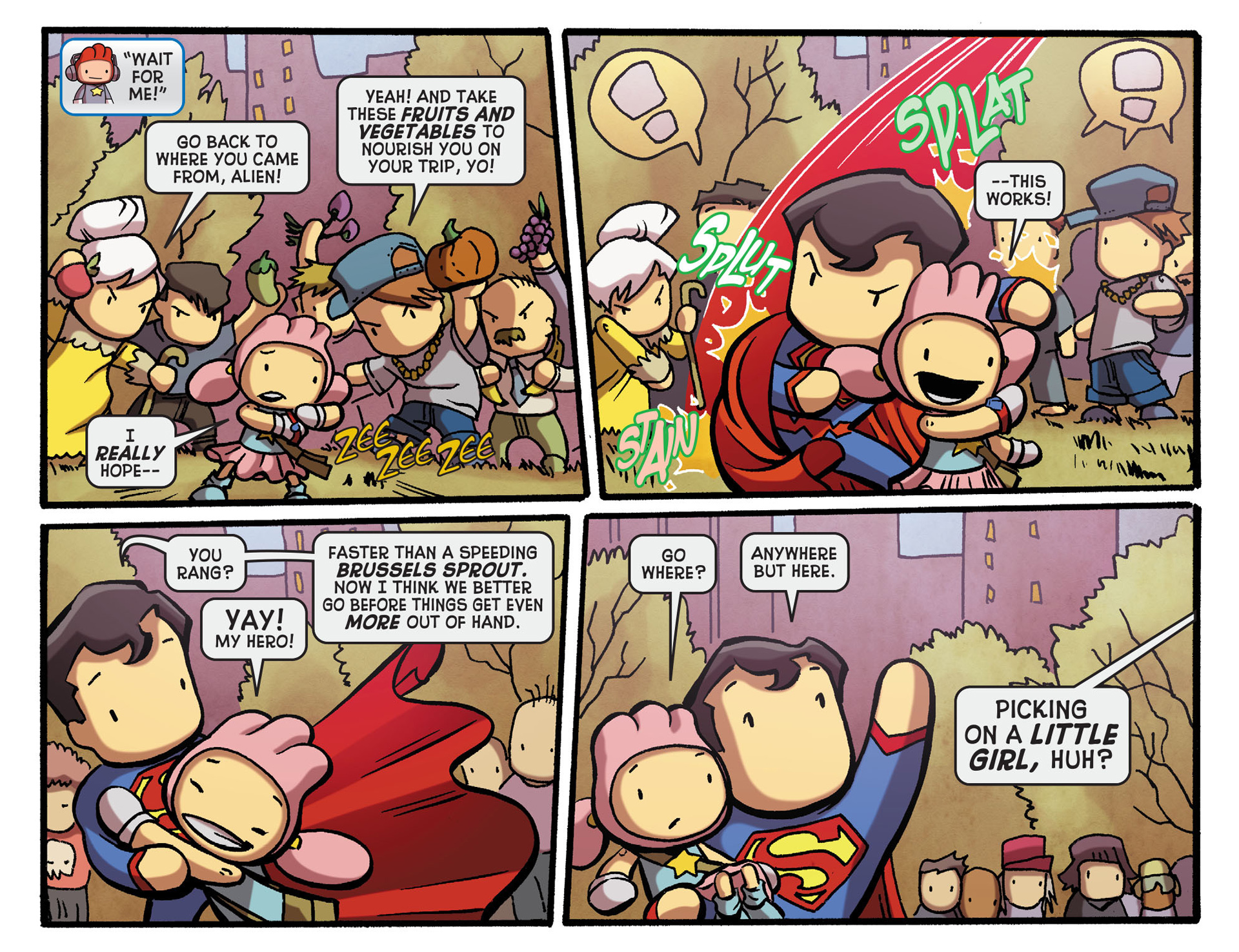 Read online Scribblenauts Unmasked: A Crisis of Imagination comic -  Issue #3 - 11