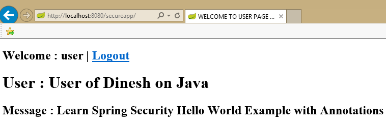 spring-security-demo-home-page