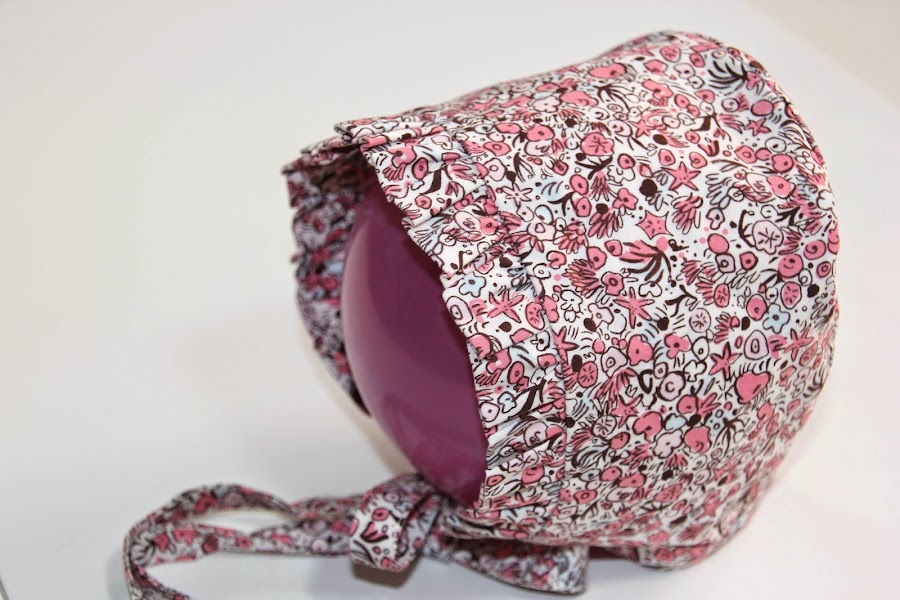 patrones de capota gratis. Patrones ropa de bebe gratis.