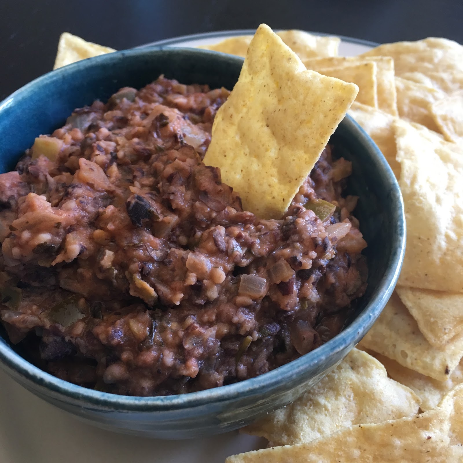 Warm Black Bean Dip