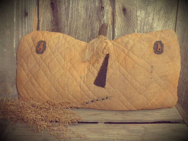 Daughternature Primitive Folk Art: Primitive Halloween Decor Pumpkins...