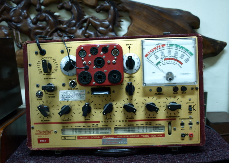 8Tubes Amp Clinic Shop SUPERB Calibrated Hickok 6000 Tube Testing System