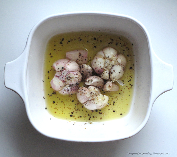 Bespangled Jewelry How to Roast Garlic