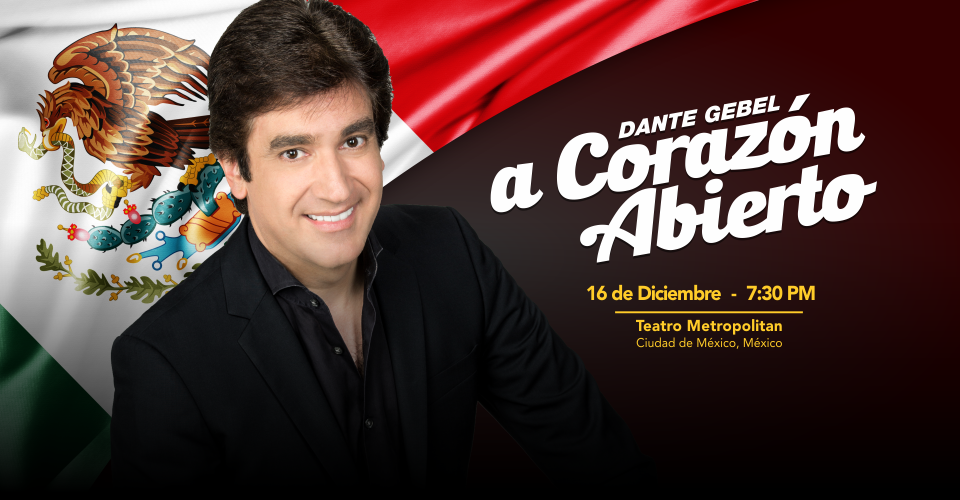 Dante Gebel en DF, México 16 de diciembre 2016 EyC Cristianos