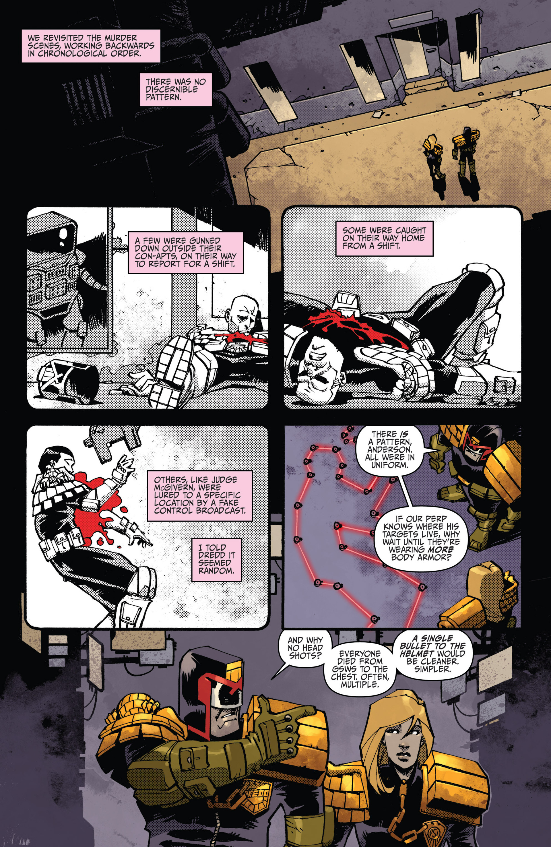 Read online Judge Dredd (2012) comic -  Issue #14 - 13