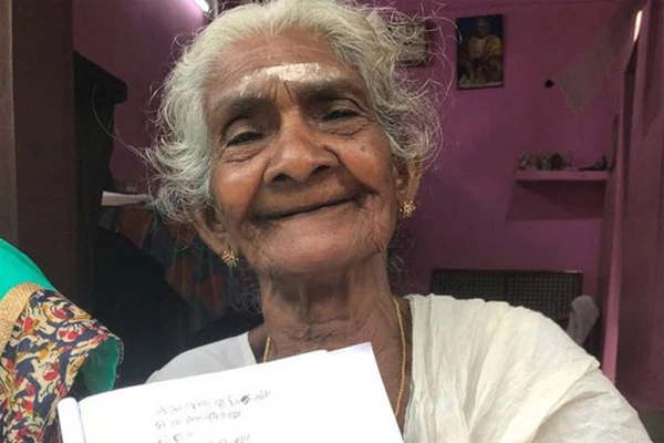Kerala: At 96, Karthyayani Amma To Get Enrolled In Class 4, Aces Her Reading Test, Thiruvananthapuram, News, Local-News, Student, Education, Chief Minister, Pinarayi vijayan, Kerala.