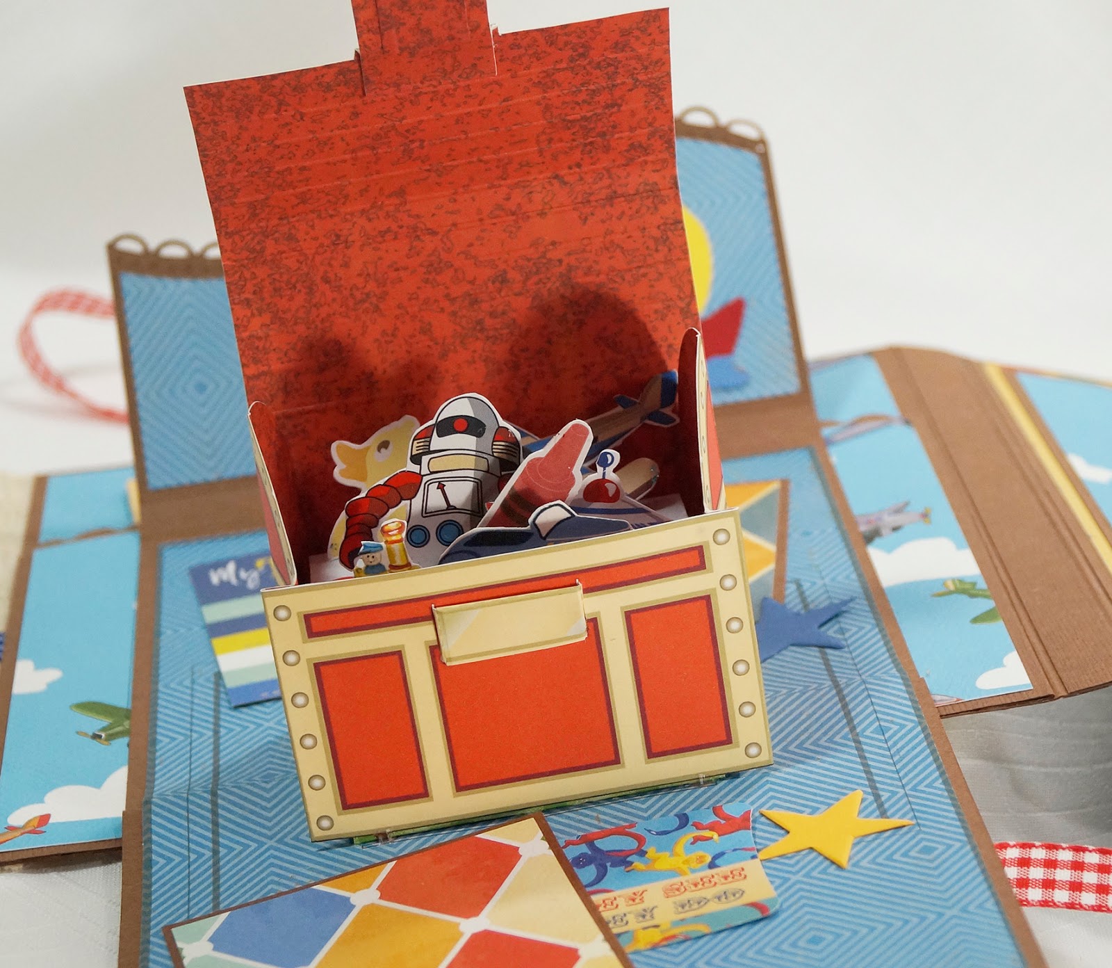 Terry's Scrapbooks Carta Bella Toy Box Mini Photo Album