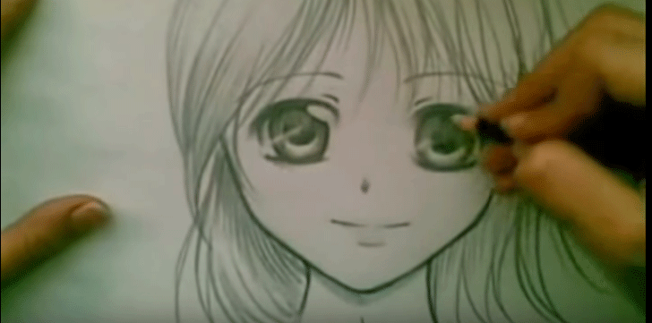 gambar mewarnai anime perempuan